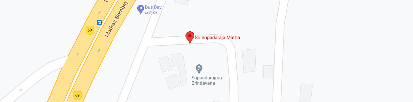 Sri Sripadaraja Mutt Location